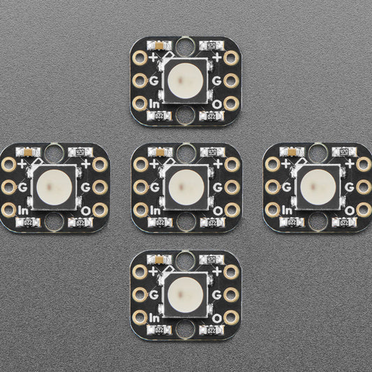 Breadboard-freundliche RGB Smart NeoPixel – 5er-Pack, 1312