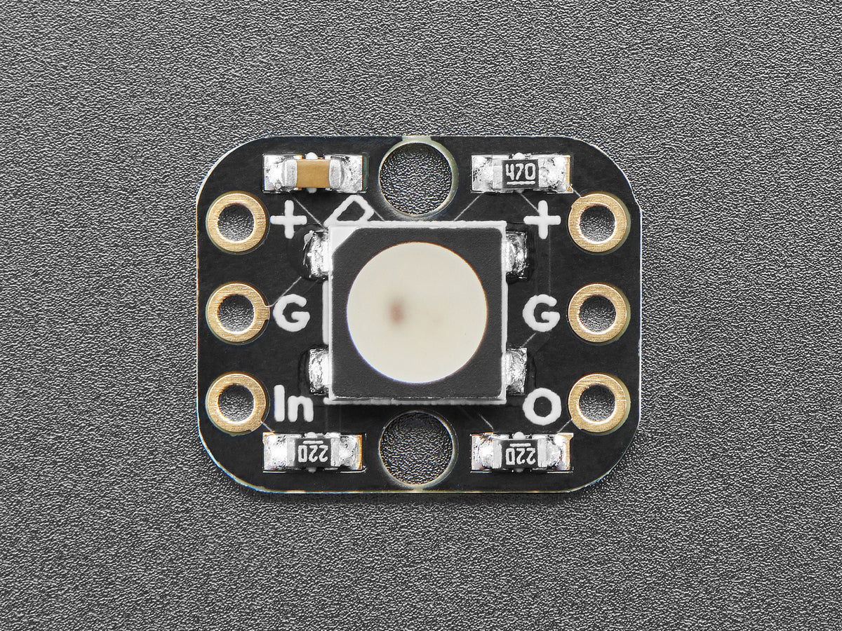 Breadboard-freundliche RGB Smart NeoPixel – 5er-Pack, 1312
