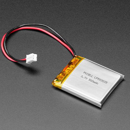 Lithium-Ionen-Polymer-Akku – 3,7 V, 500 mAh, 1578