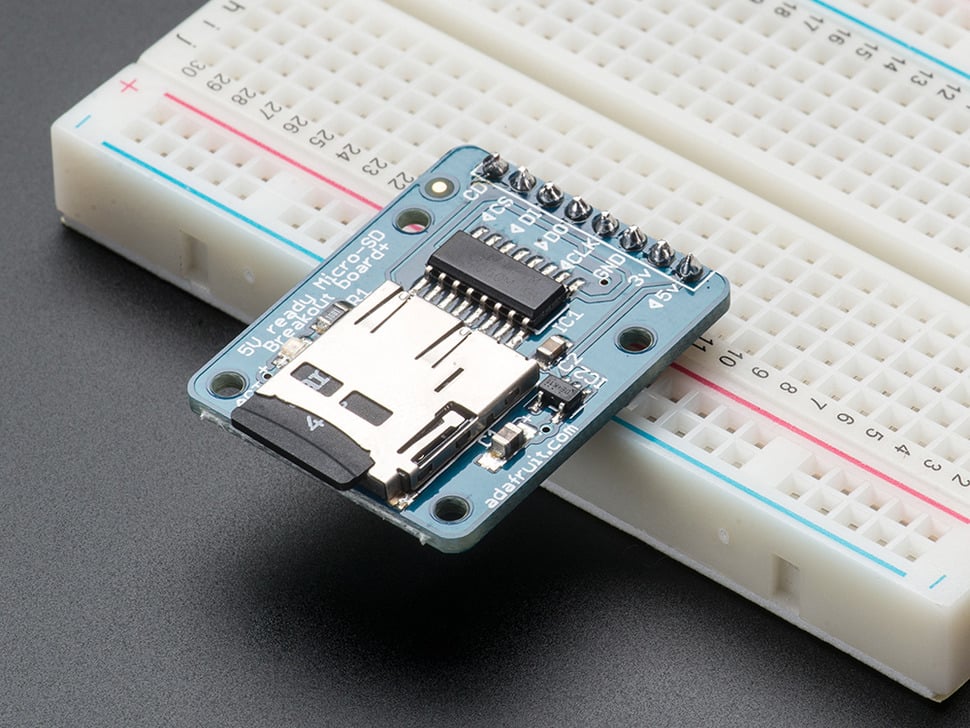 Adafruit MicroSD card breakout board+, 254