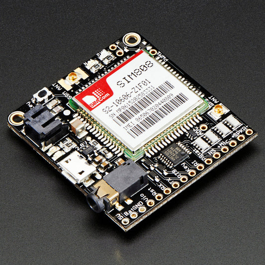 Adafruit FONA 808, Mini Cellular GSM + GPS Breakout, 2542