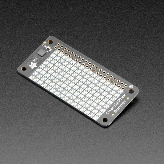 Adafruit CharliePlex LED Matrix Bonnet – 8x16 blaue LEDs, 3467