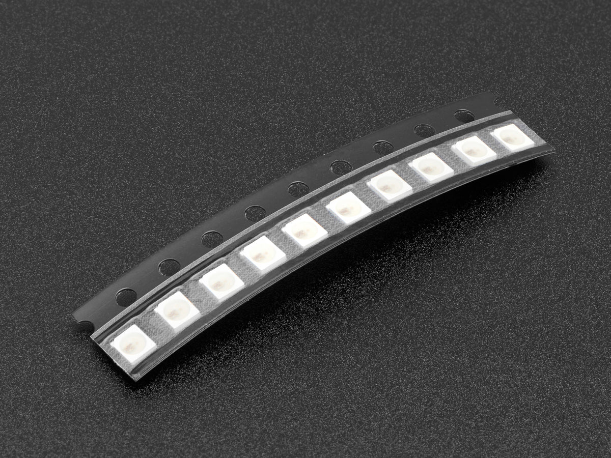 NeoPixel Nano 2427 RGB LEDs mit integriertem Treiberchip – 10 Stück Packung, 3484