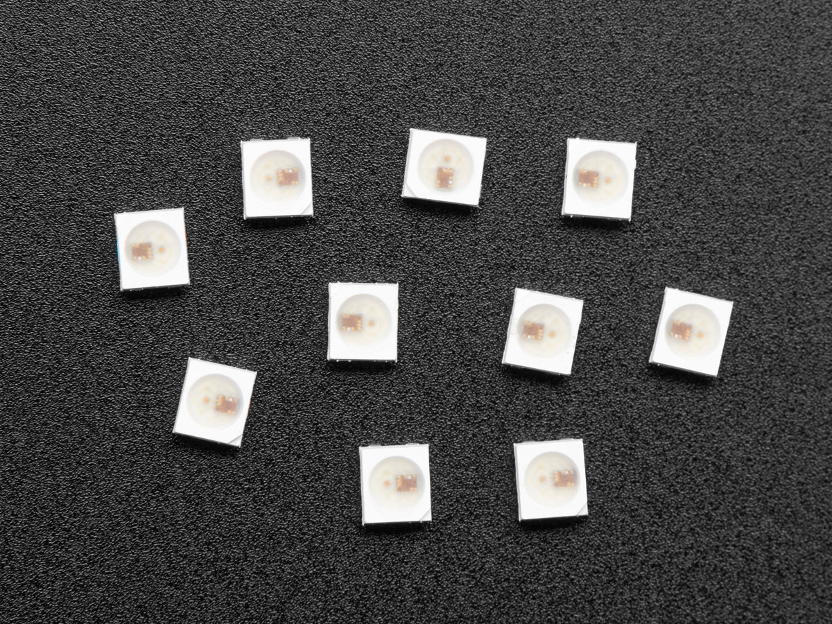 NeoPixel Nano 2427 RGB LEDs mit integriertem Treiberchip – 10 Stück Packung, 3484
