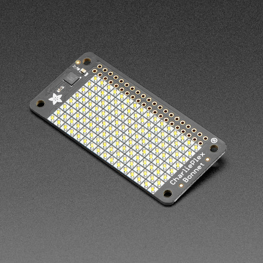 Adafruit CharliePlex LED Matrix Bonnet – 8x16 Warmweiße LEDs, 4122