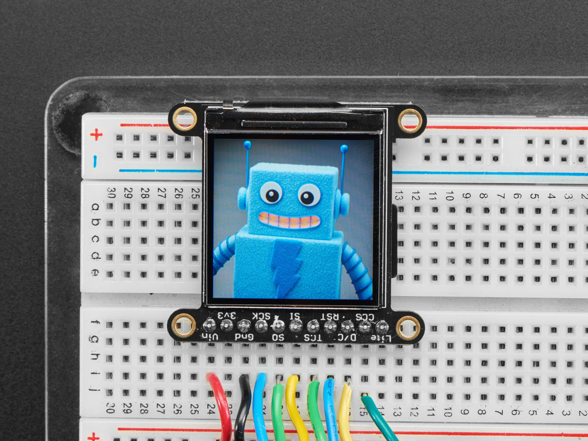 Adafruit 1,3" 240x240 TFT LCD Display mit Weitwinkel und MicroSD - ST7789, 4313