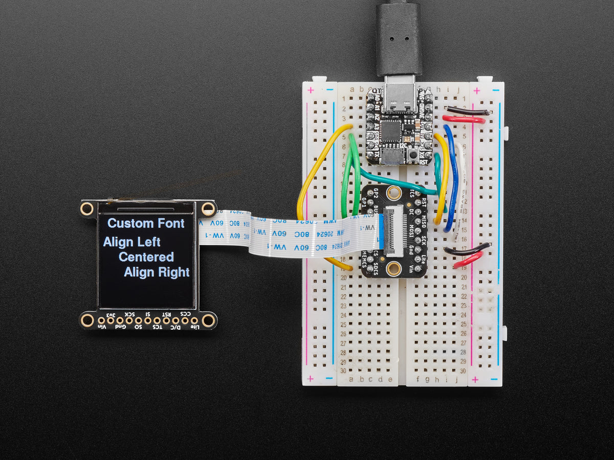Adafruit 1,3" 240x240 TFT LCD Display mit Weitwinkel und MicroSD - ST7789, 4313