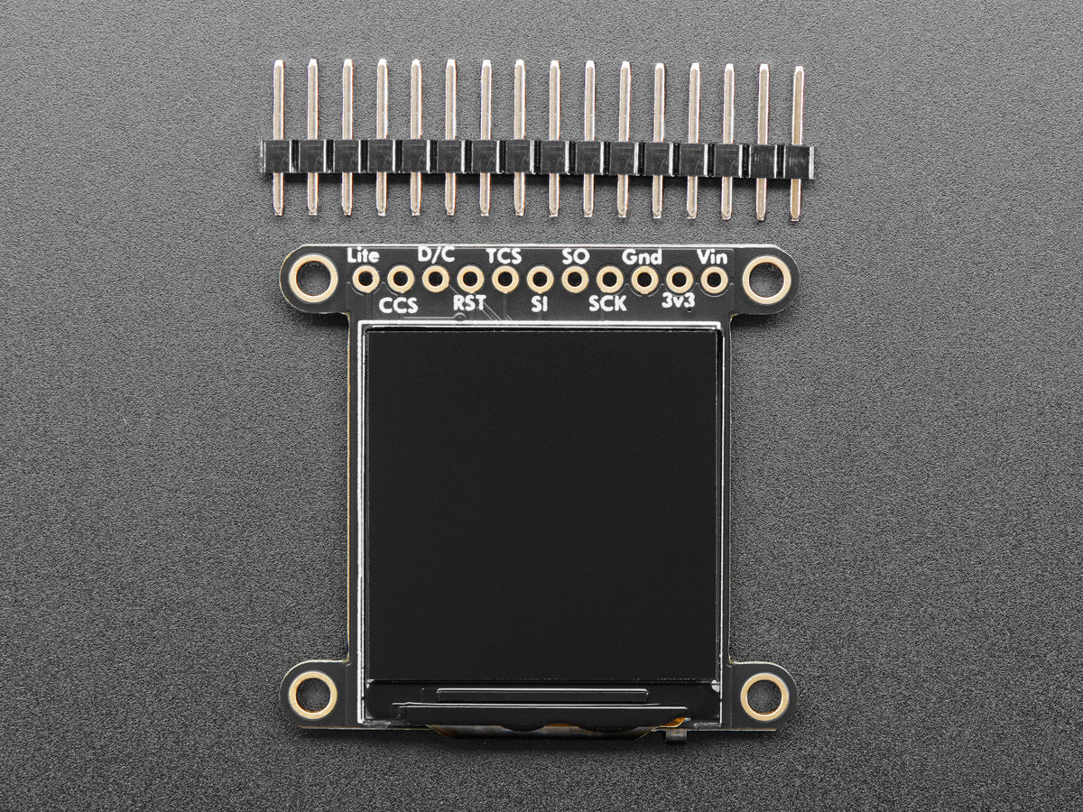 Adafruit 1,3" 240x240 TFT LCD Display mit Weitwinkel und MicroSD - ST7789, 4313