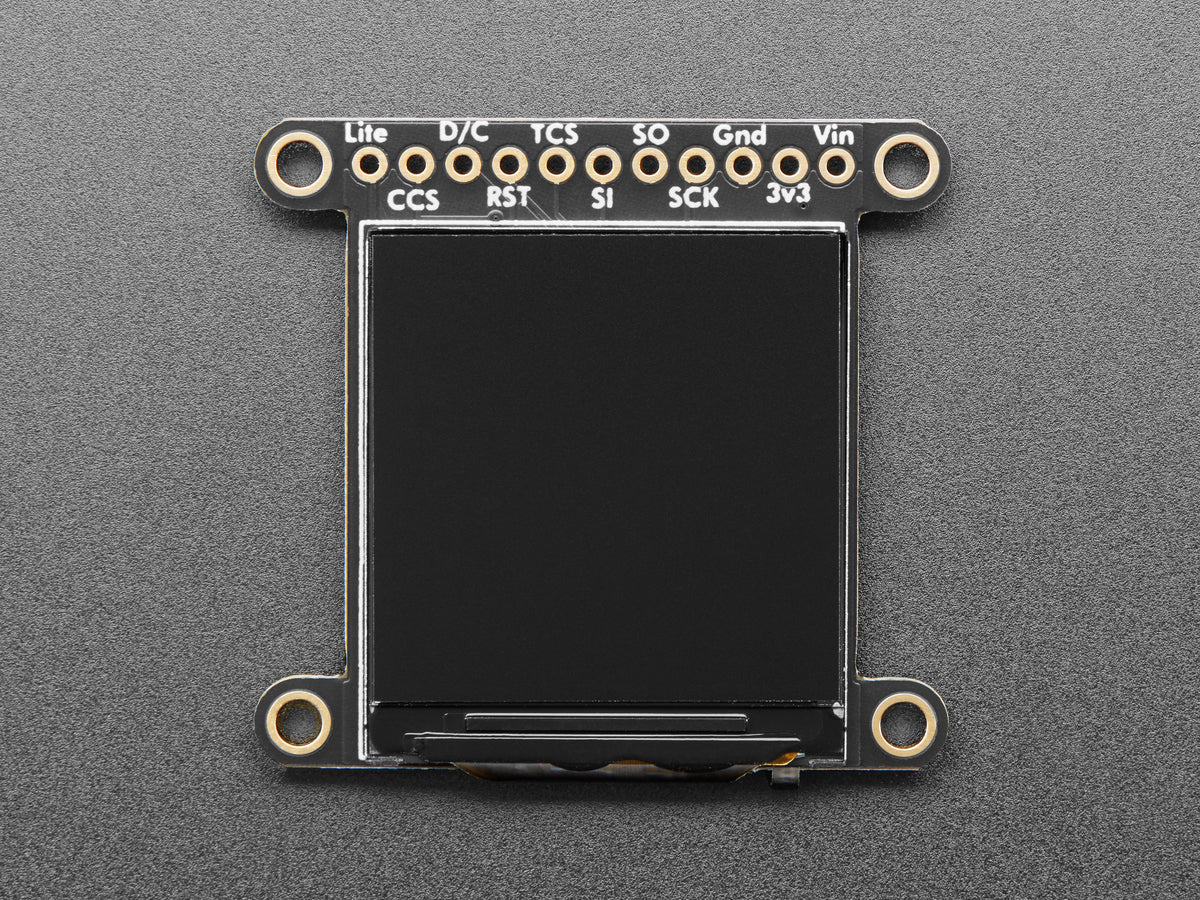 Adafruit 1,3" 240x240 TFT LCD Display mit Weitwinkel und MicroSD - ST7789, 4313