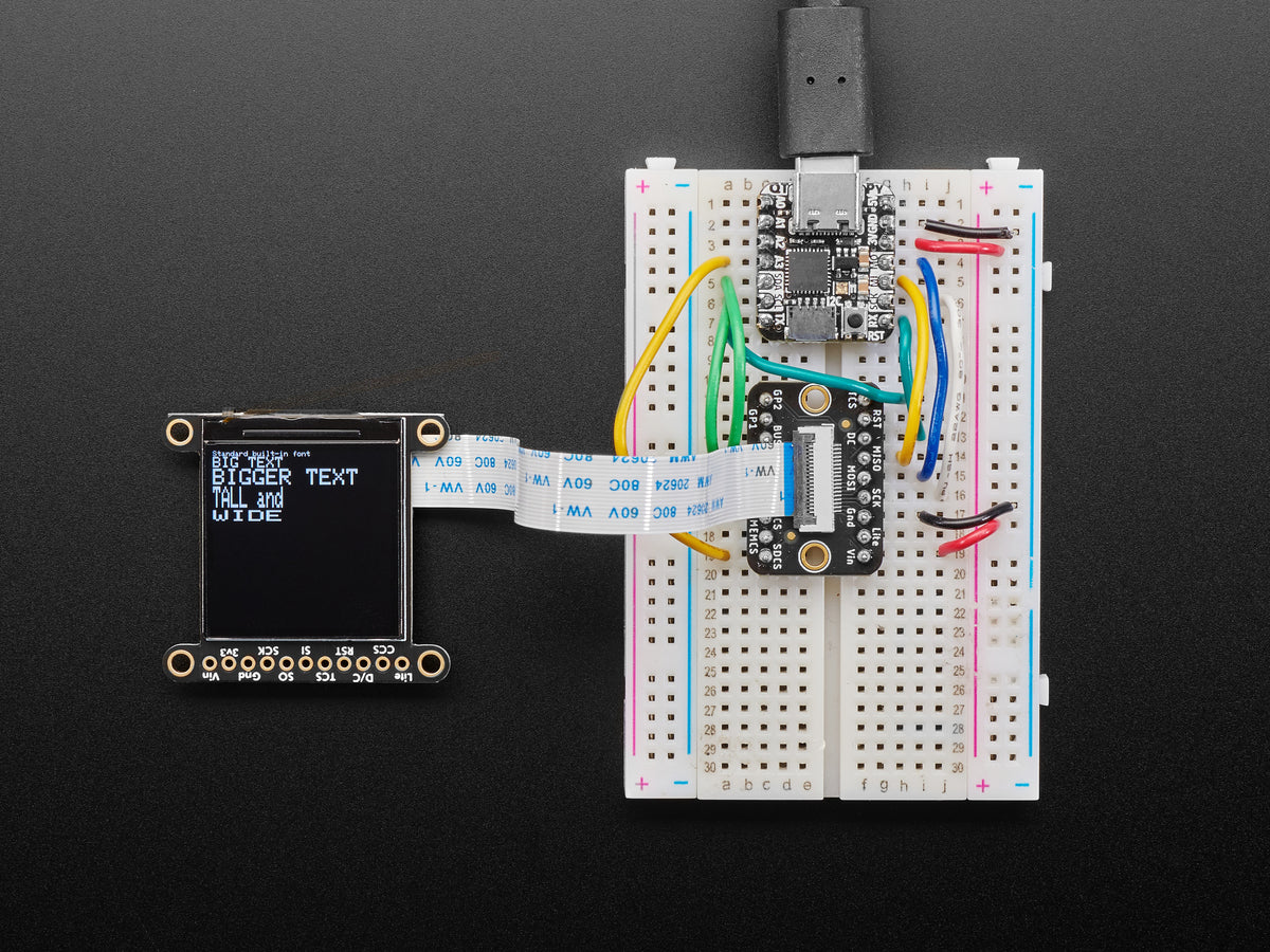 Adafruit 1,3" 240x240 TFT LCD Display mit Weitwinkel und MicroSD - ST7789, 4313