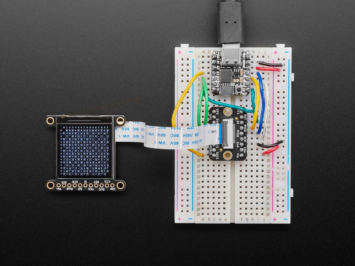Adafruit 1,3" 240x240 TFT LCD Display mit Weitwinkel und MicroSD - ST7789, 4313