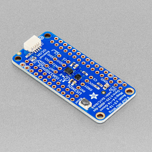 Adafruit ISM330DHCX + LIS3MDL FeatherWing – Hochpräzises 9-DoF IMU-Modul, 4569