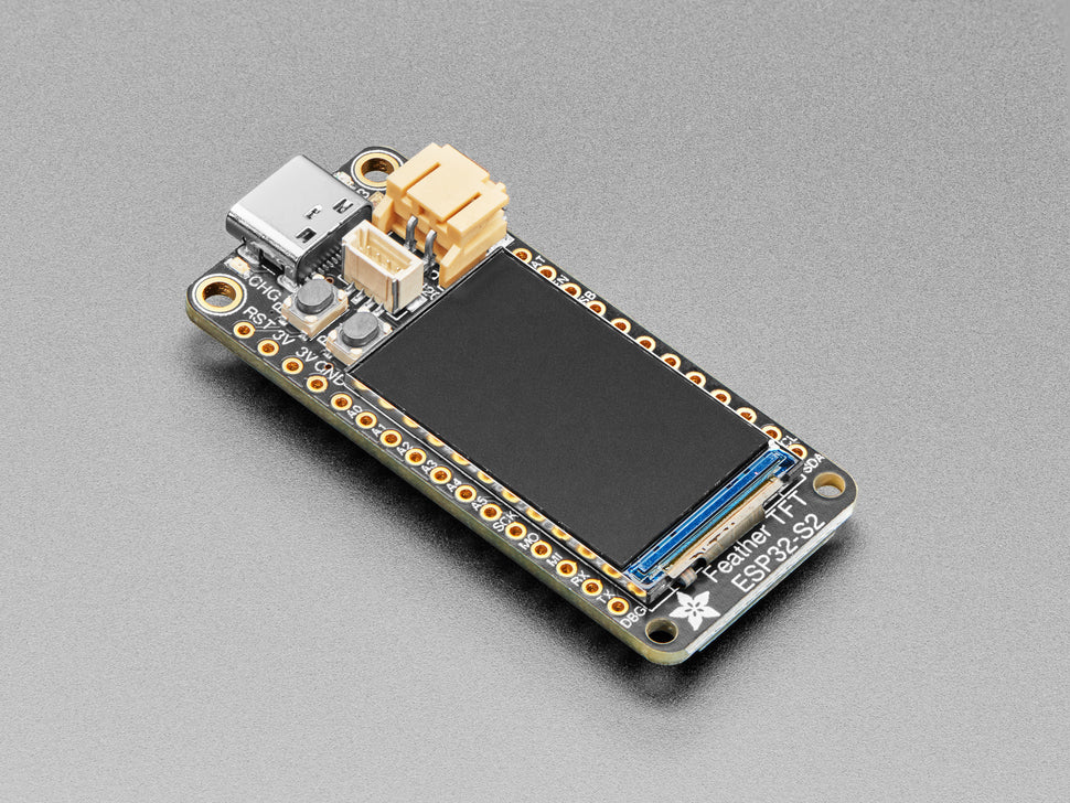 Adafruit ESP32-S2 TFT Feather, 4MB Flash, 2MB PSRAM, STEMMA QT, 5300