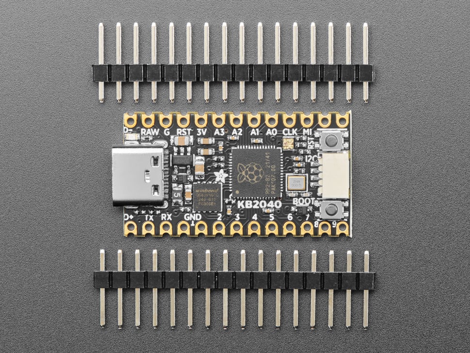 Adafruit KB2040, RP2040 Kee Boar Driver, 5302