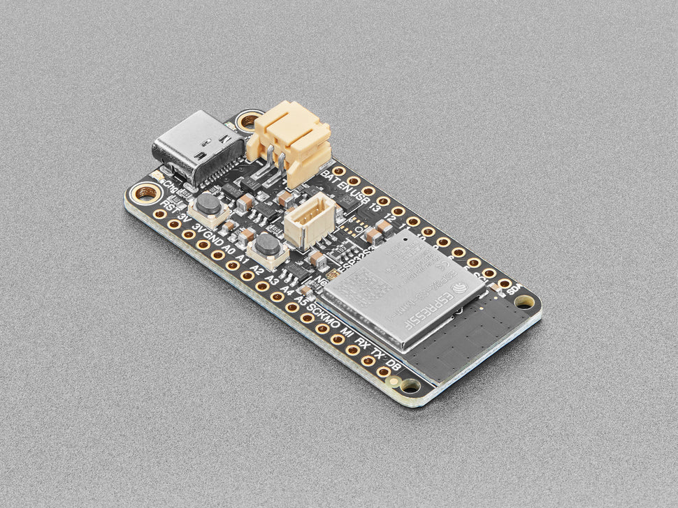 Adafruit ESP32-S3 Feather with STEMMA QT / Qwiic, 8MB Flash No PSRAM, 5323