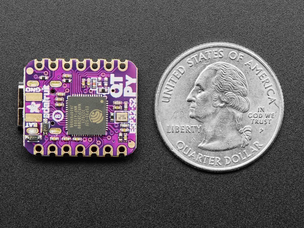 Adafruit QT Py ESP32-S2 WiFi Dev Board with STEMMA QT, 5325