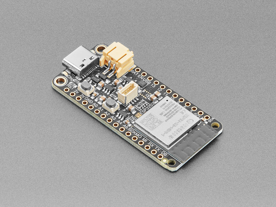 Adafruit ESP32-S3 Feather with 4MB Flash 2MB PSRAM, STEMMA QT / Qwiic, 5477