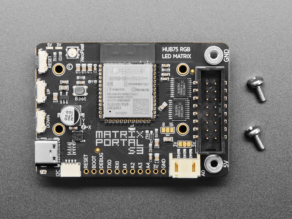 Adafruit Matrix Portal S3, CircuitPython-basierter Internet-Display-Treiber, 5778