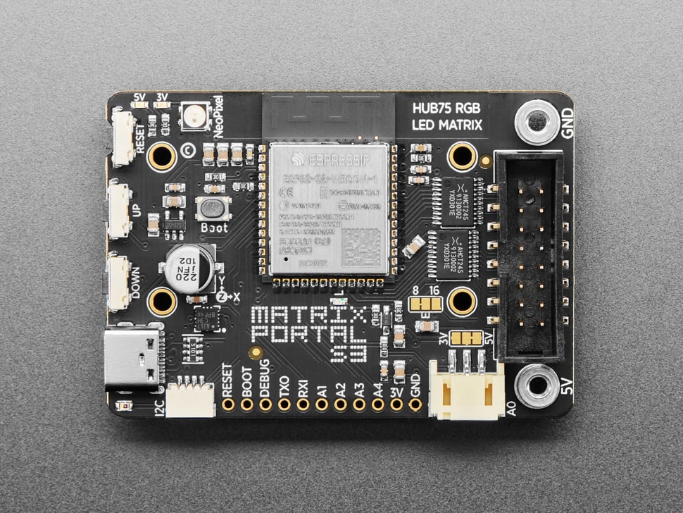 Adafruit Matrix Portal S3, CircuitPython-basierter Internet-Display-Treiber, 5778