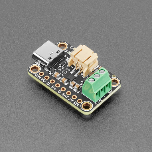 Adafruit bq25185 USB / DC / Solar-Ladegerät mit 3,3V Buck-Konverter Board, 6092
