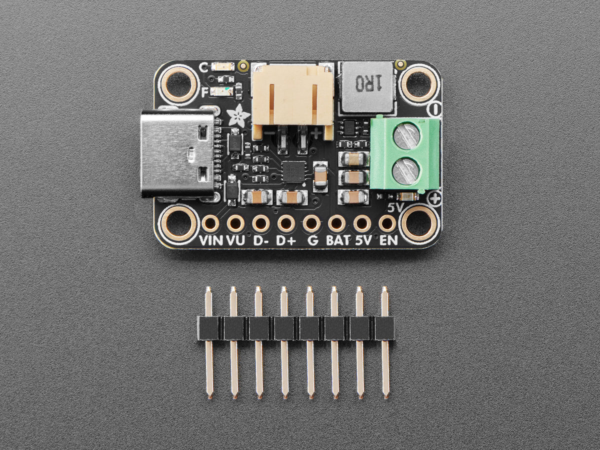Adafruit bq25185 USB / DC / Solar-Ladegerät mit 5V Boost-Modul, 6106