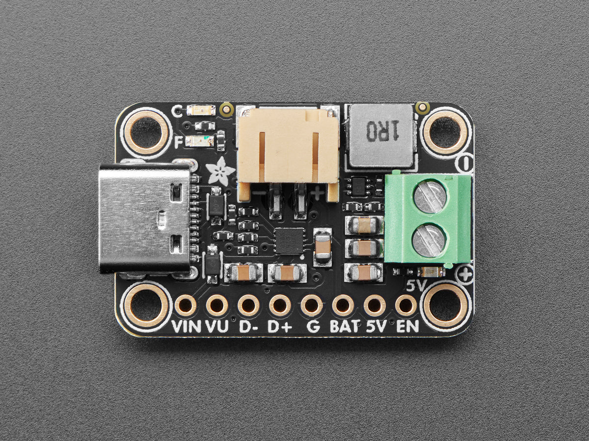 Adafruit bq25185 USB / DC / Solar-Ladegerät mit 5V Boost-Modul, 6106