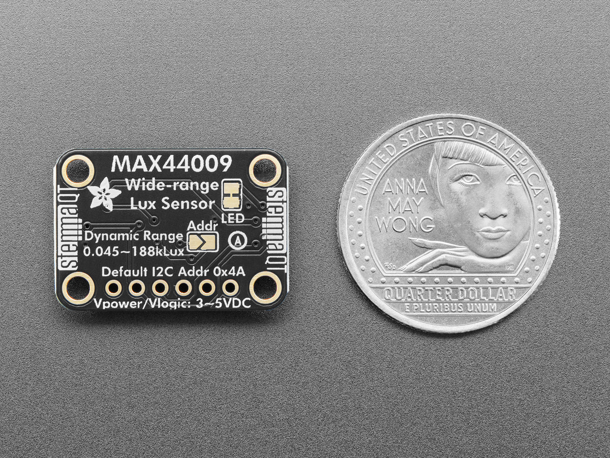 Adafruit MAX44009 Weitbereichs-Lux-Sensor – bis 188.000 Lux, 6498