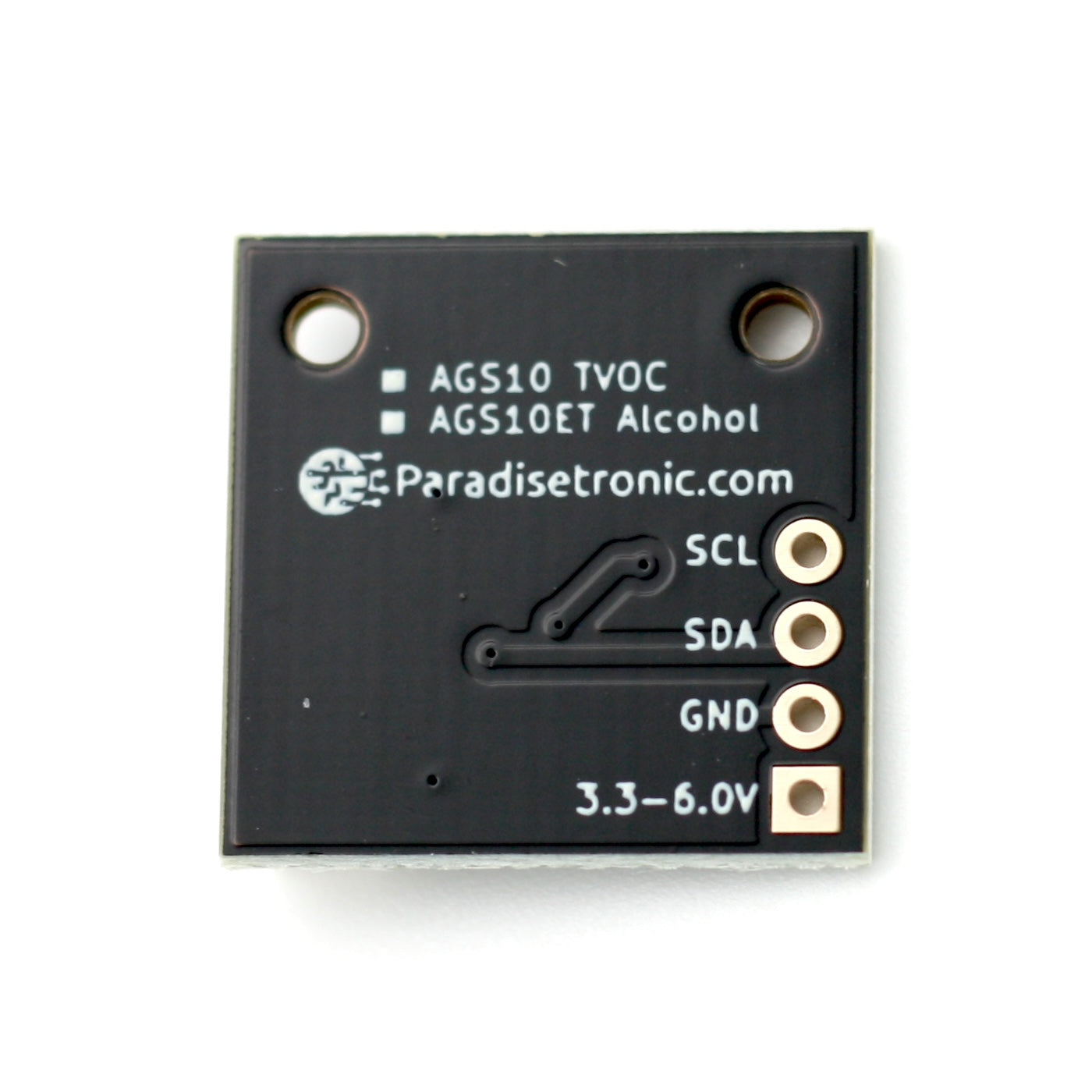 AGS10 TVOC Luftqualitäts-Sensor Breakout Board, kalibrierter I2C-Gassensor, 3,3V & 5V, Qwiic/STEMMA QT kompatibel