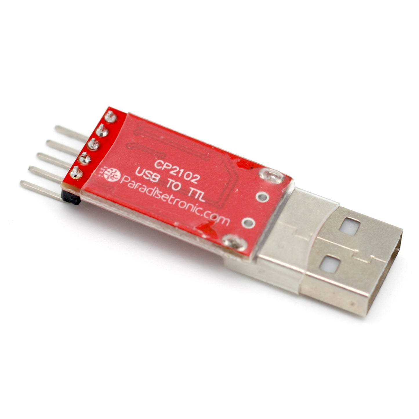 USB to TTL, UART Converter Adapter, Serial Connector with CP2102 and Wires