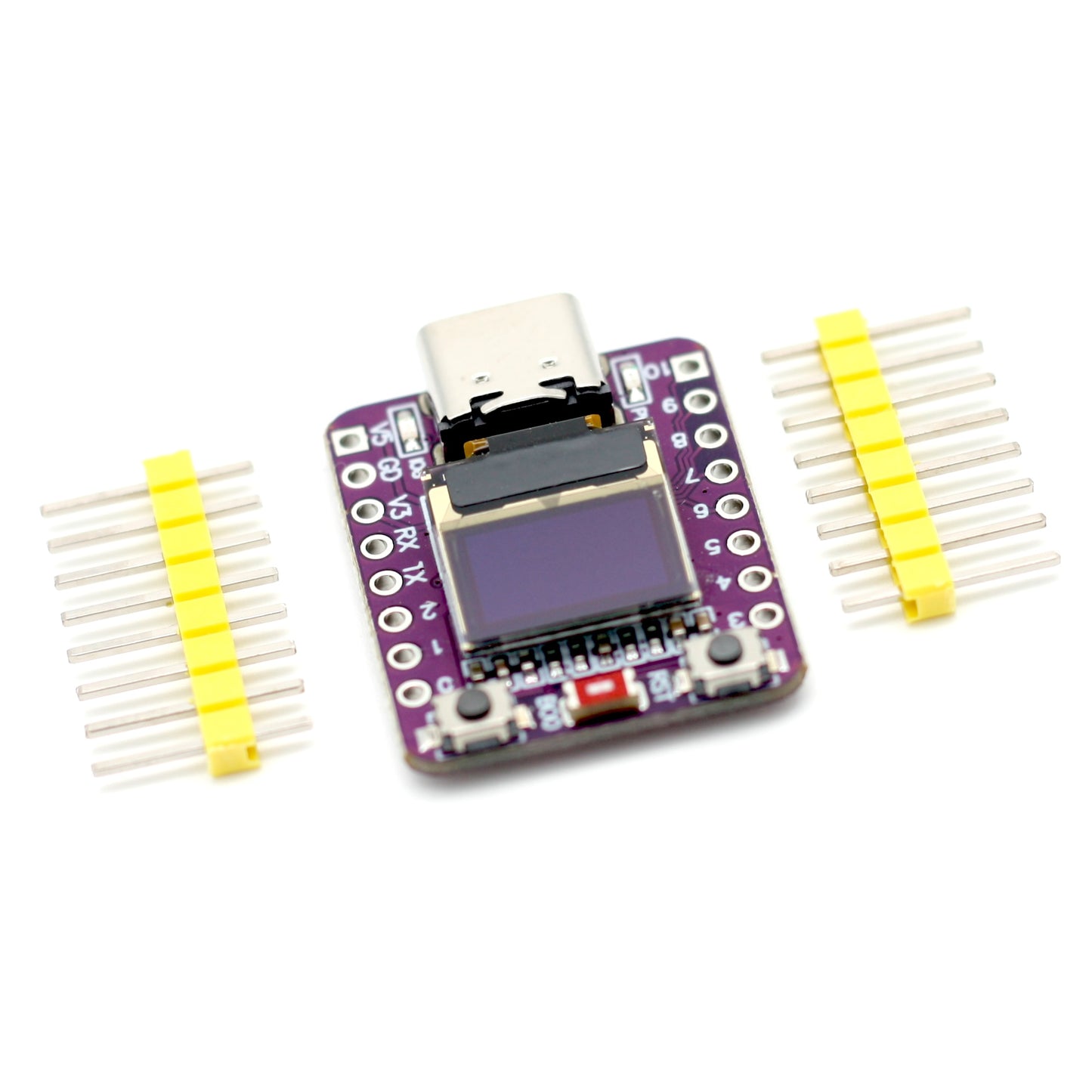 ESP32-C3 Entwicklungsboard mit 0,42″ OLED-Display, WLAN, Bluetooth LE, USB-C
