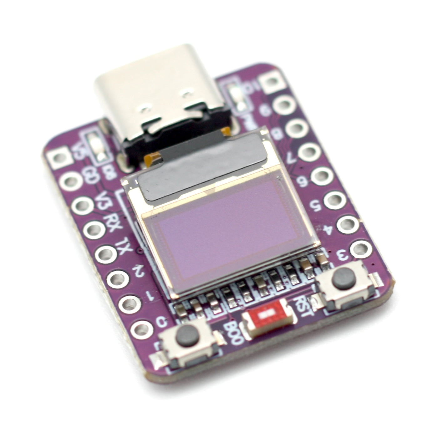 ESP32-C3 Entwicklungsboard mit 0,42″ OLED-Display, WLAN, Bluetooth LE, USB-C