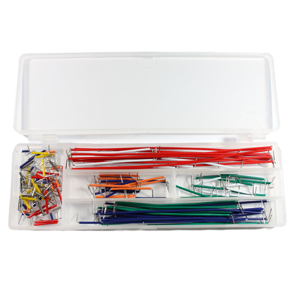 140-teiliges Drahtbrücken-Set in Sortierbox