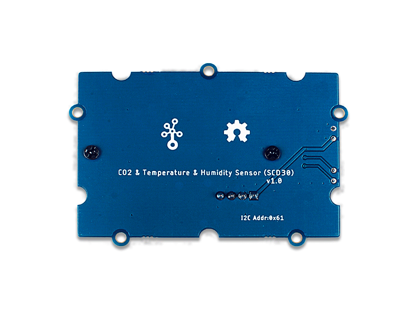 Seeed Studio Grove CO2-, Temperatur- und Feuchtigkeitssensor für Arduino, SCD30