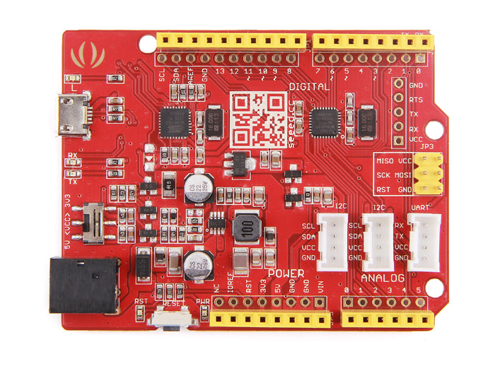 Seeeduino V4.2, 3.3V / 5V, 16MHz