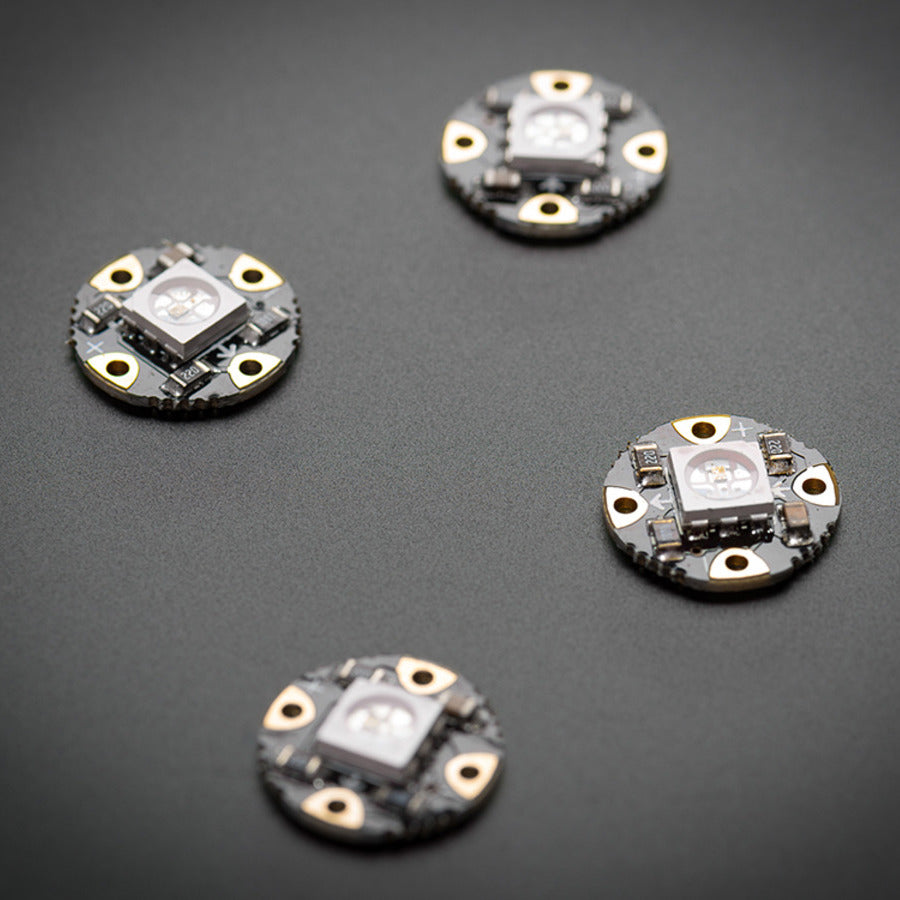 Adafruit Flora RGB Smart NeoPixel Version 2, 4er Pack