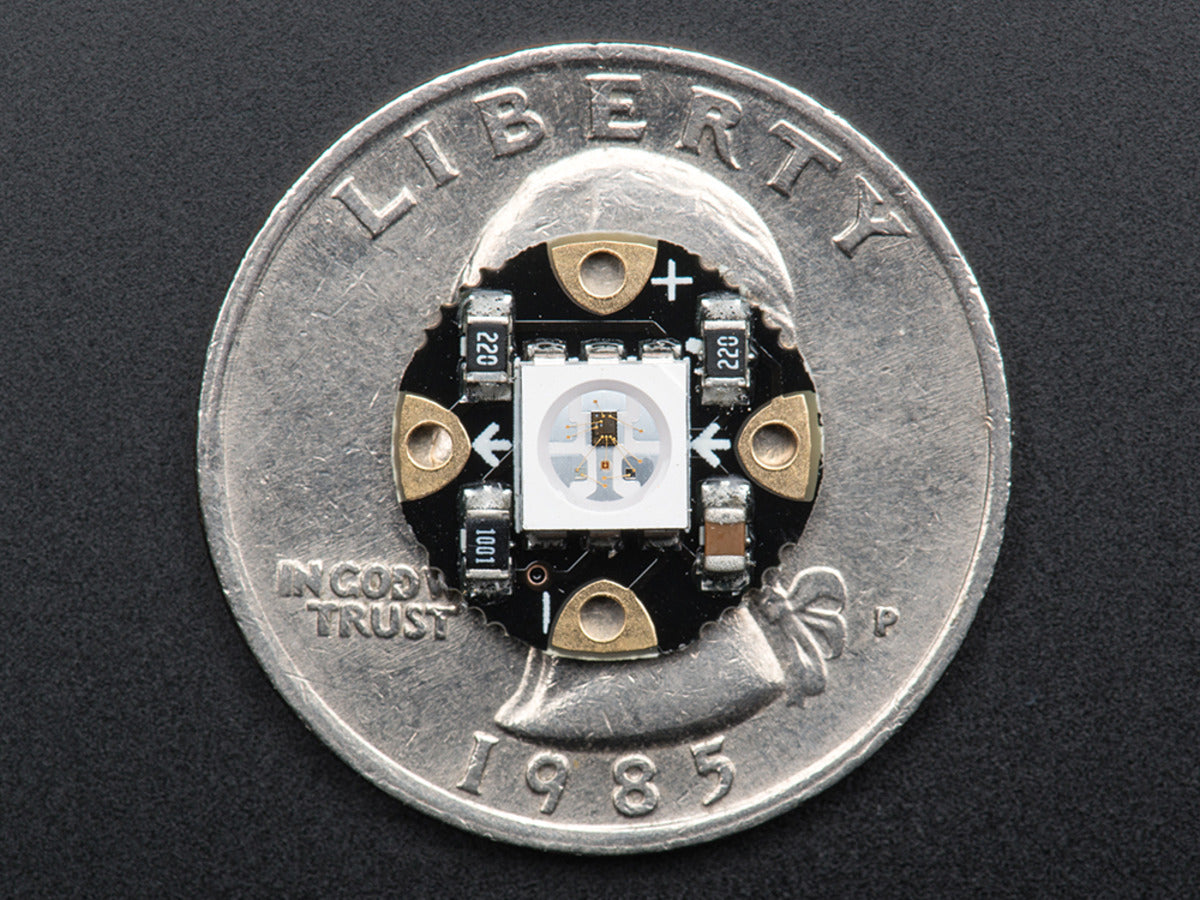 Adafruit Flora RGB Smart NeoPixel Version 2, 4er Pack