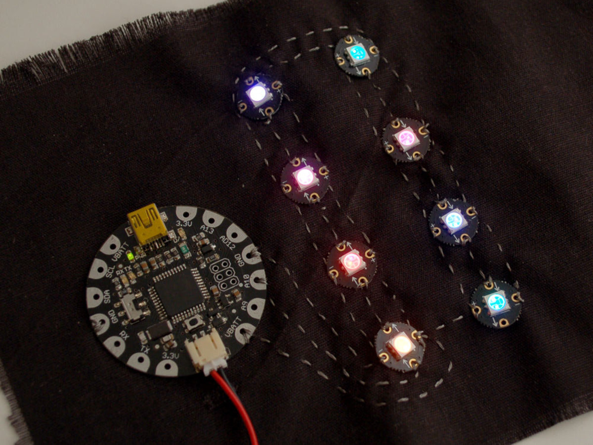 Adafruit Flora RGB Smart NeoPixel Version 2, 4er Pack