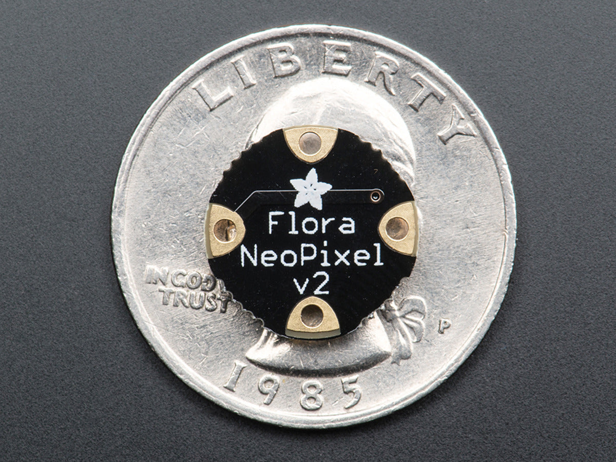 Adafruit Flora RGB Smart NeoPixel Version 2, 4er Pack
