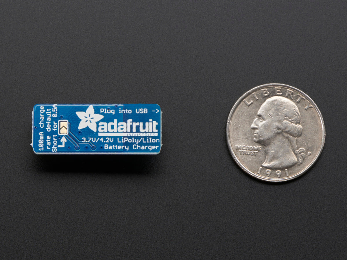 Adafruit Micro Lipo, USB LiIon/LiPoly Lademodul, V1, 1304