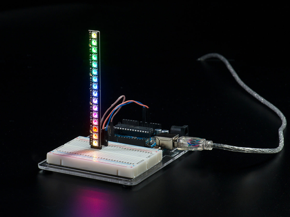 Adafruit NeoPixel Stick, 8 x 5050 RGB LED mit integriertem Treiber, 1426