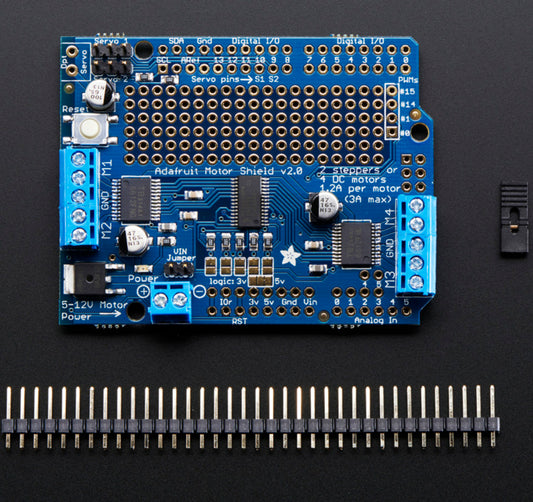 Adafruit Motor/Stepper/Servo Shield für Arduino, Kit, v2.3, 1438
