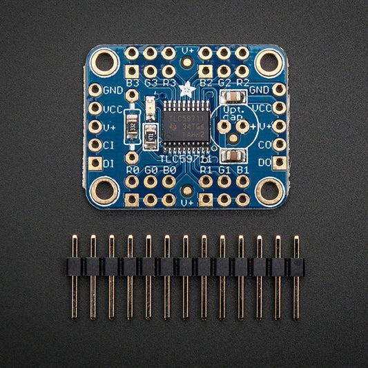Adafruit 12-Kanal 16-Bit PWM LED-Treiber, SPI, TLC59711, 1455