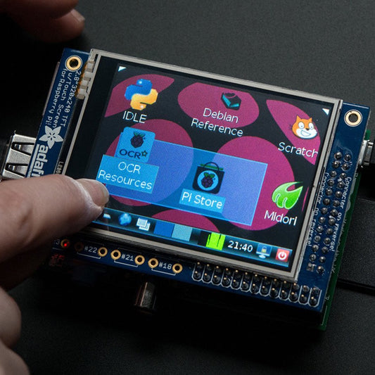 Adafruit PiTFT, 320x240 2.8" TFT + Touchscreen für Raspberry Pi