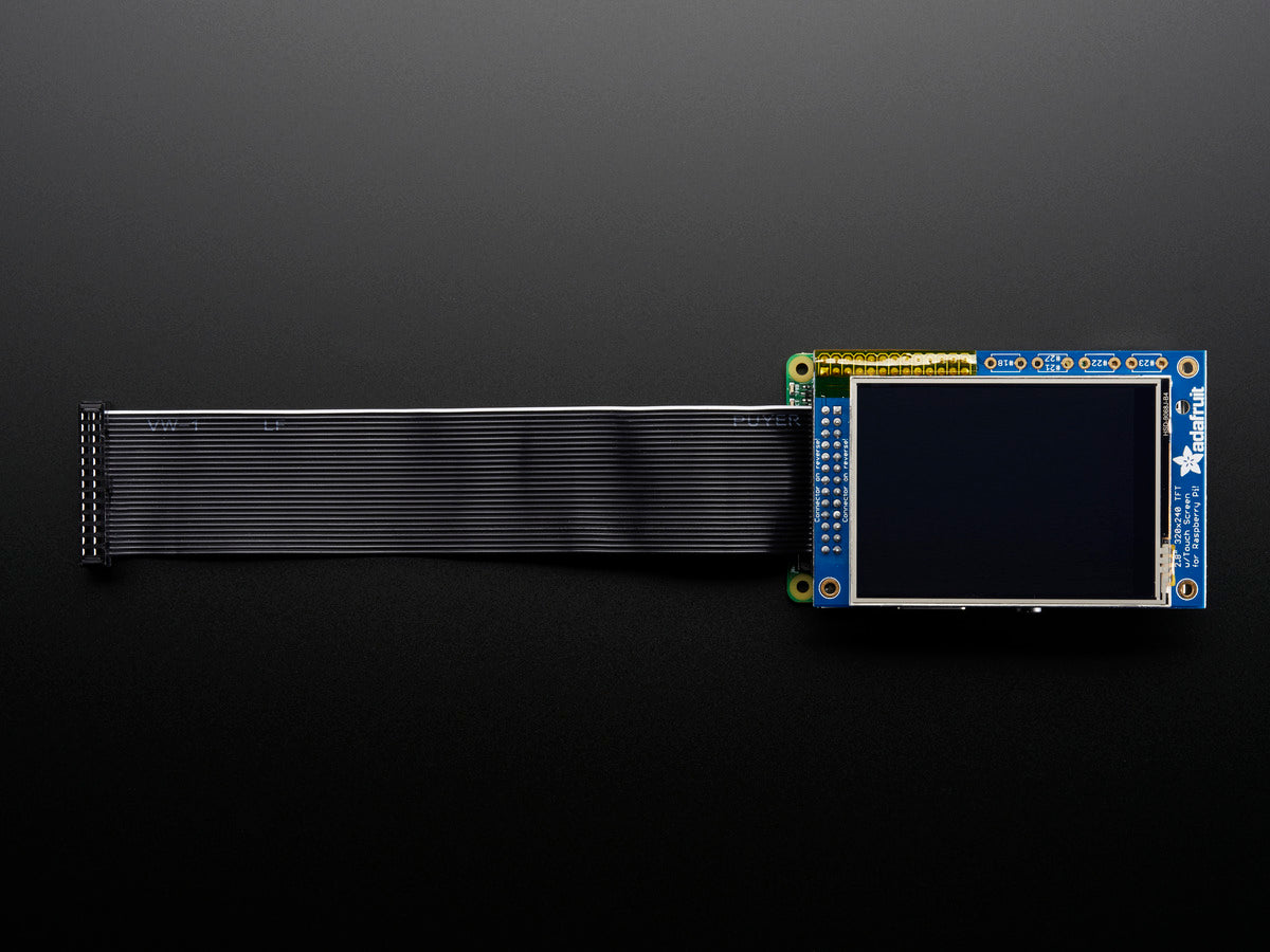 Adafruit PiTFT, 320x240 2.8" TFT+Touchscreen for Raspberry Pi