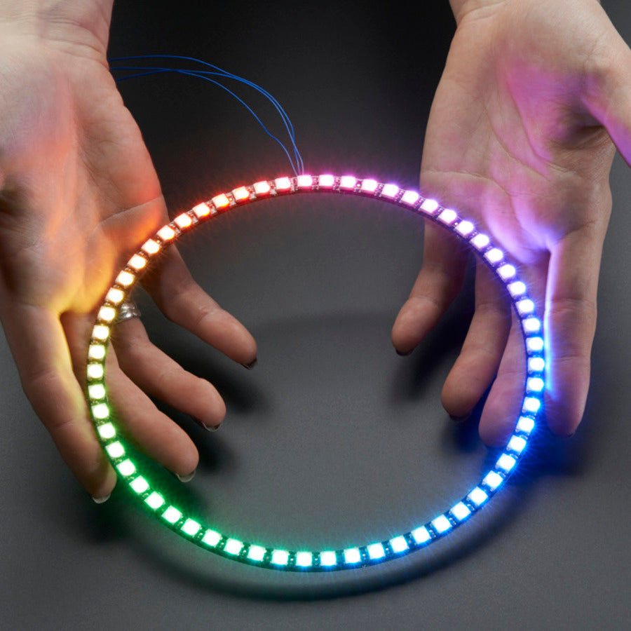 Adafruit NeoPixel 1/4 60 Ring, 15 x 5050 RGB LED mit integriertem Treiber, 1768