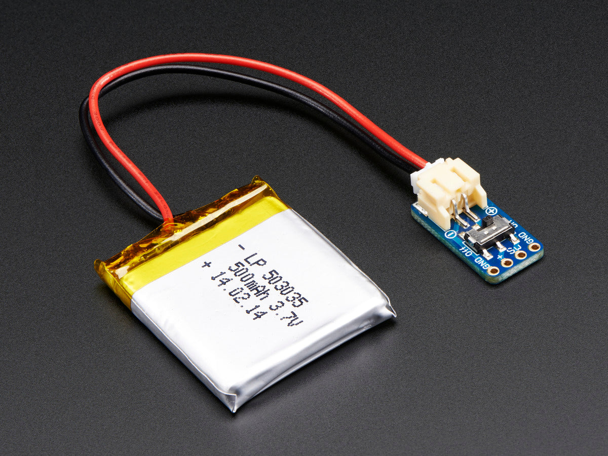Adafruit 2-poliges JST-PH Breakout Board mit Schalter, 1863