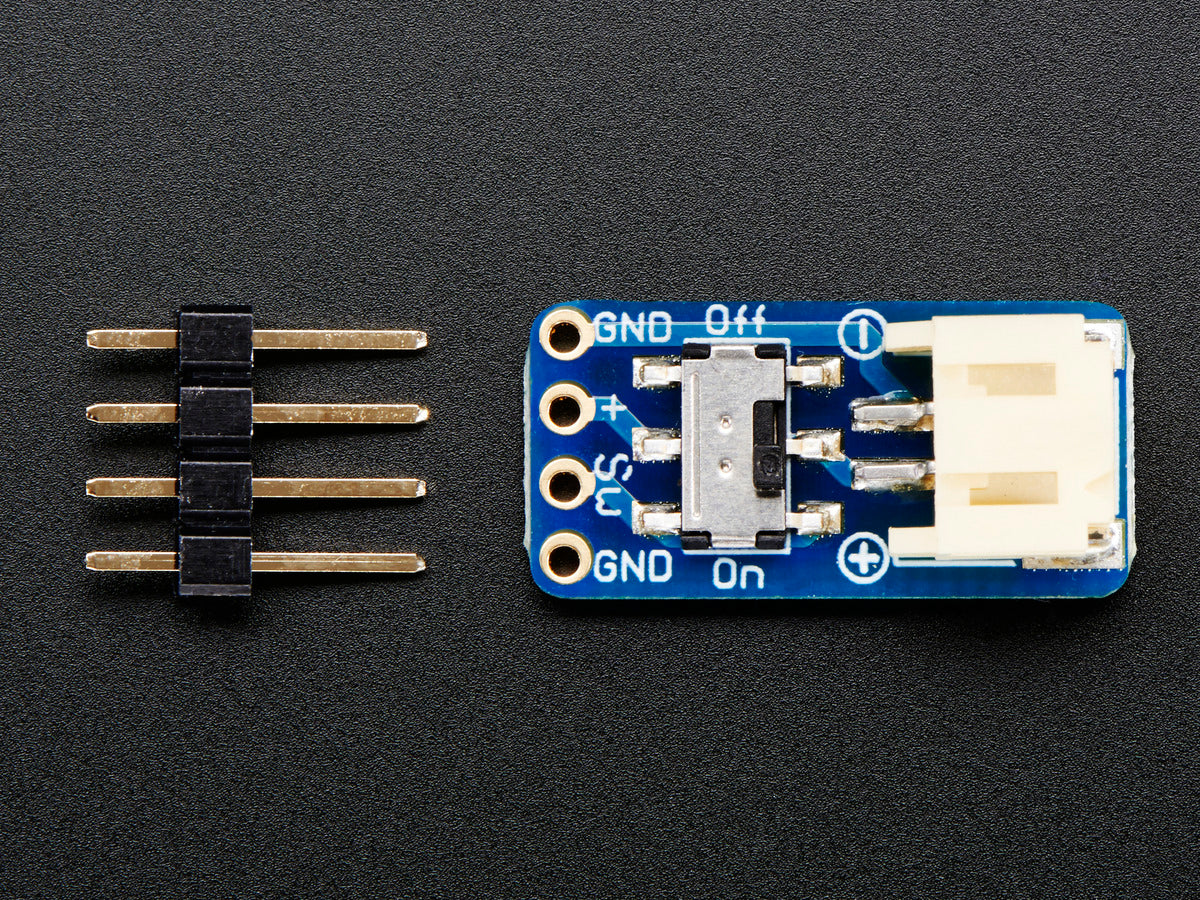 Adafruit 2-poliges JST-PH Breakout Board mit Schalter, 1863