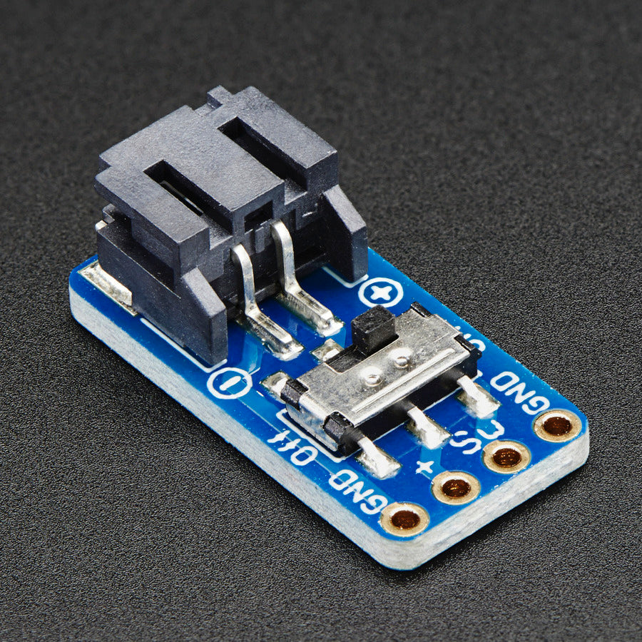 Adafruit 2-poliges JST-PH Breakout Board mit Schalter, 1863