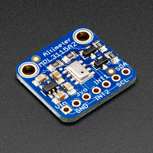 Adafruit MPL3115A2 Barometer/Luftdruck- und Höhenmesser + Temperatursensor, I2C, 1893