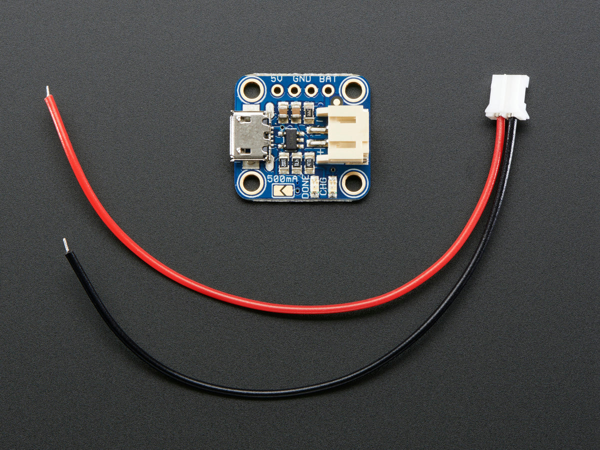 Adafruit Micro Lipo, MicroUSB LiIon/LiPoly Lademodul, V1, 1904